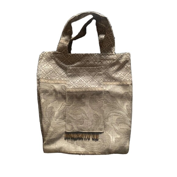 Vintage Handmade Boho Book Tote - Picture 1 of 4